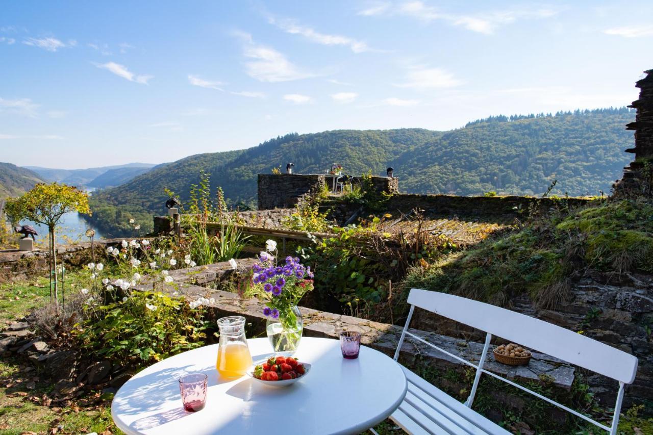 Kutscherhaus Auf Burg Coraidelstein Klotten Ngoại thất bức ảnh